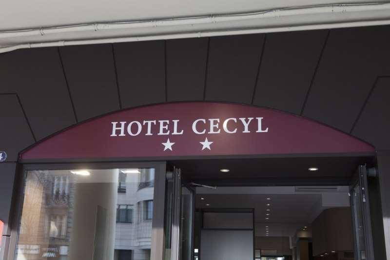Hotel Cecyl Reims Centre Exterior foto