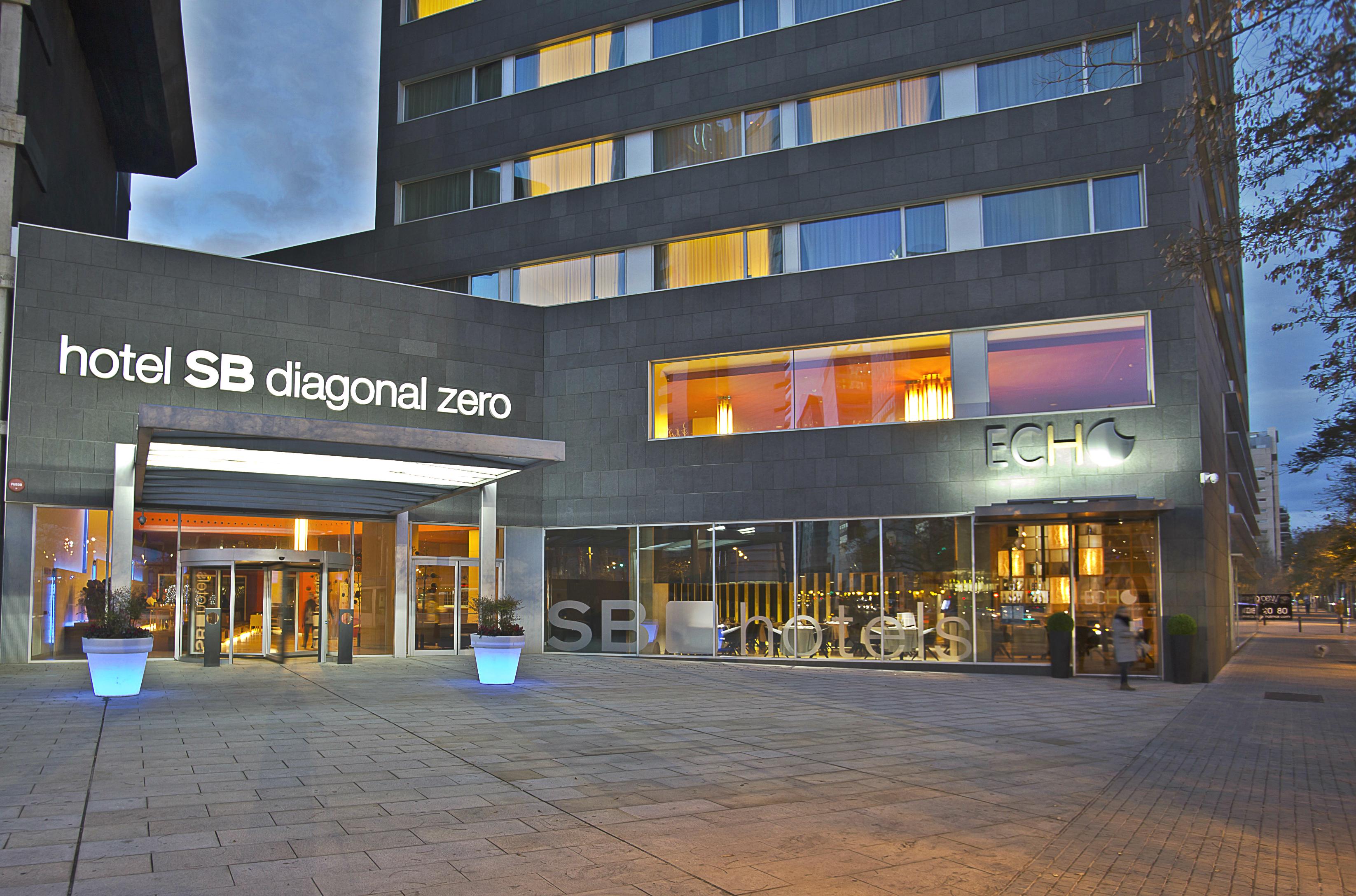 Hotel SB Diagonal Zero Barcelona 4* Sup Exterior foto