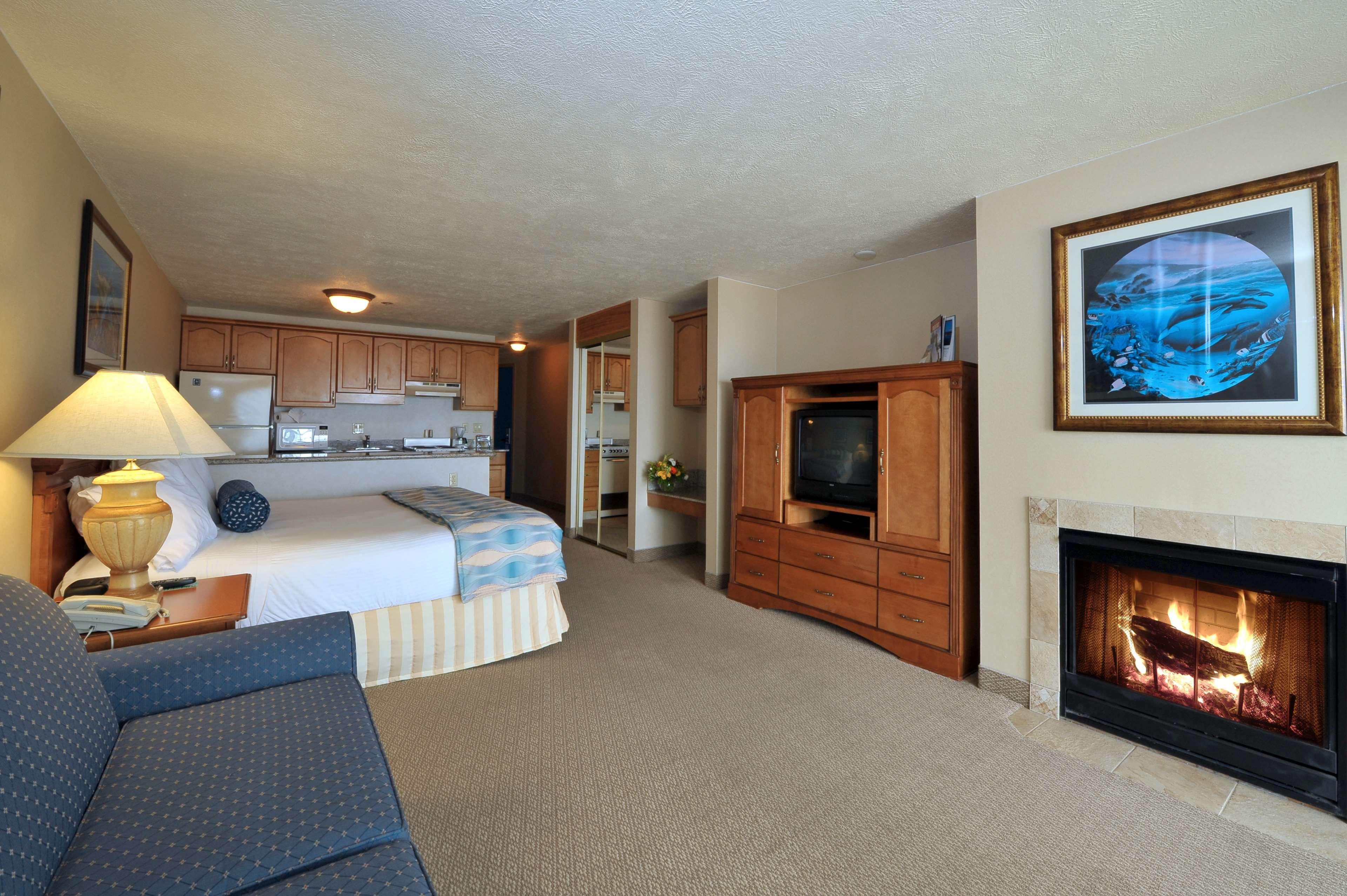 Promenade Inn & Suites Oceanfront Seaside Exterior foto