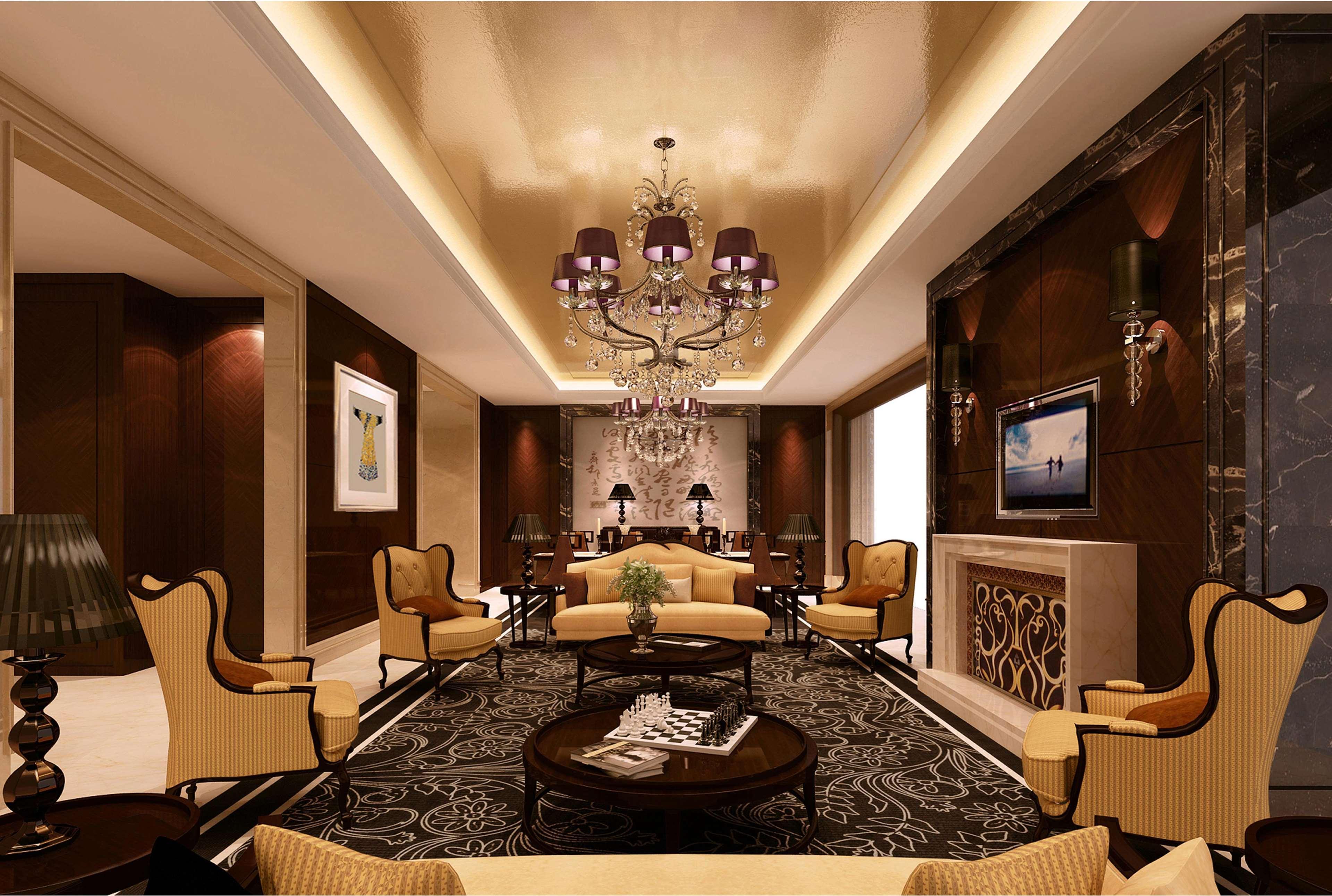 Hilton Nanjing Hotel Nankín Interior foto