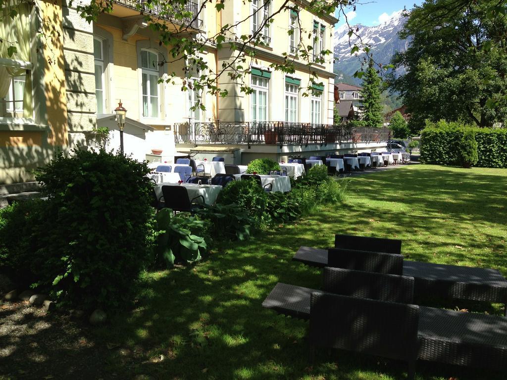 Parkhotel Du Sauvage Meiringen Exterior foto