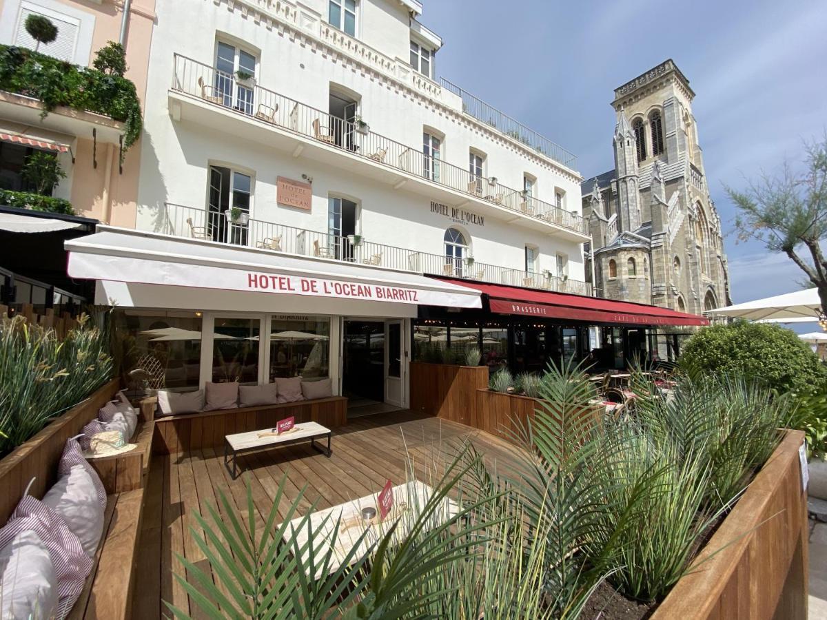 Hotel De L'Océan Biarriz Exterior foto