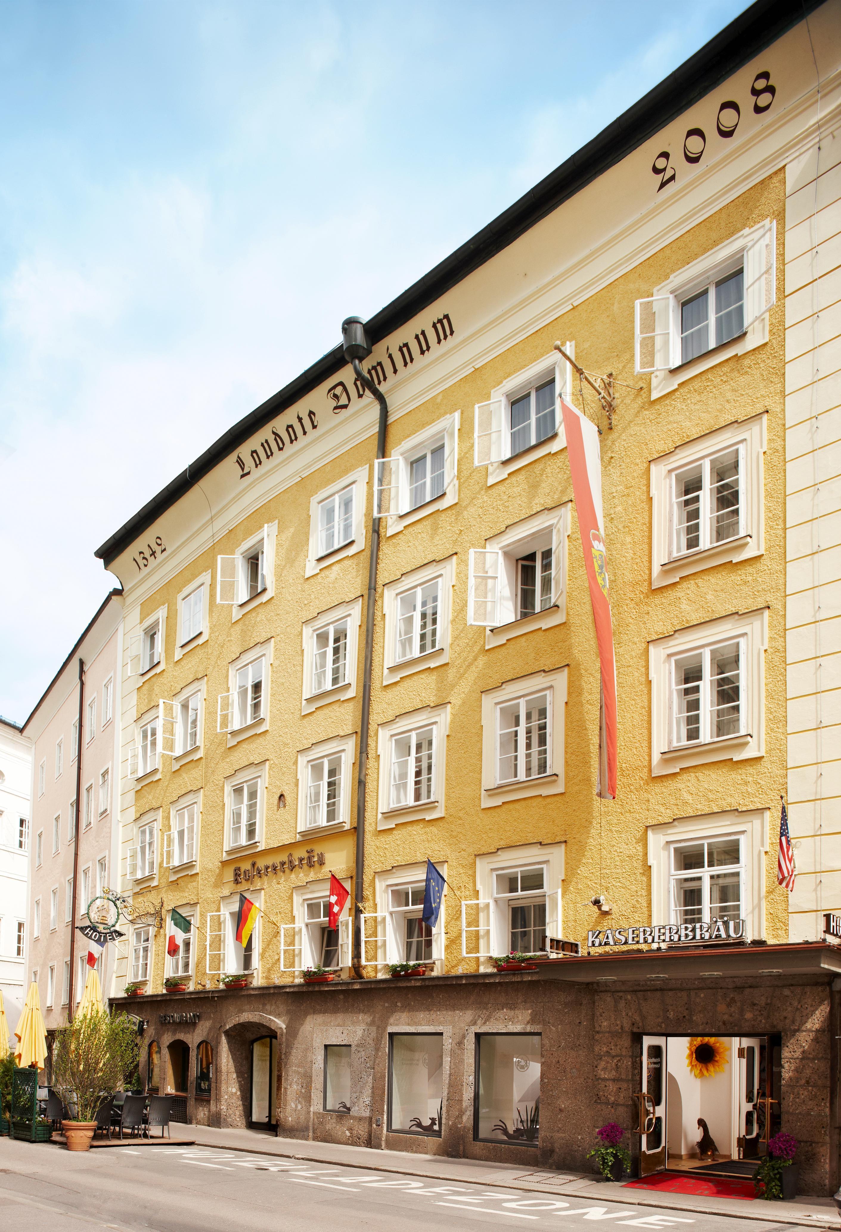 Altstadthotel Kasererbrau Salzburgo Exterior foto