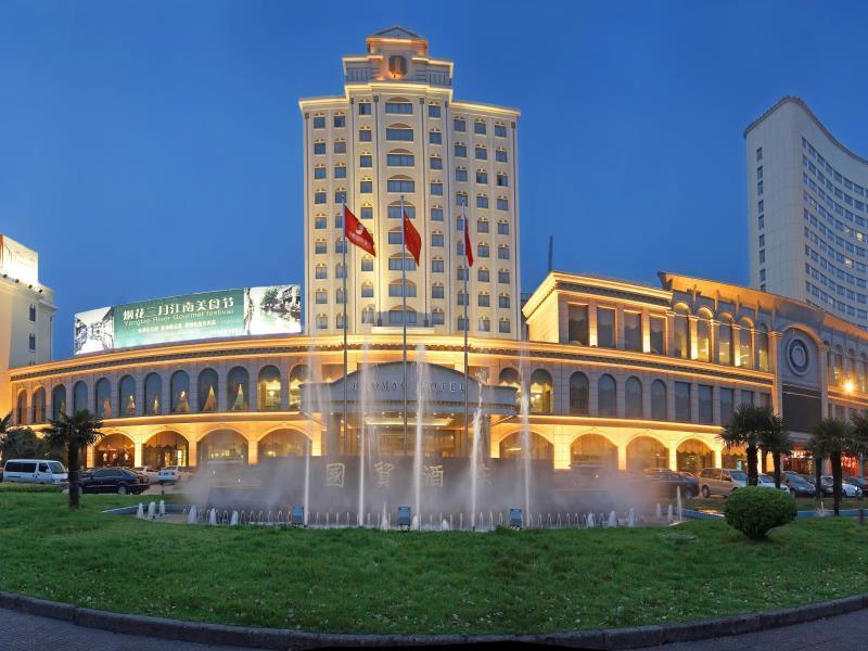 Zhangjiagang Guomao Hotel Exterior foto