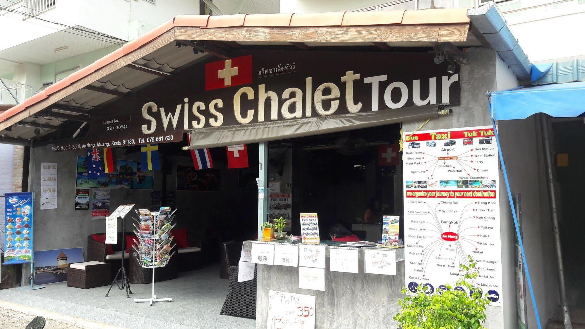 Swiss Chalet Guesthouse Krabi town Exterior foto