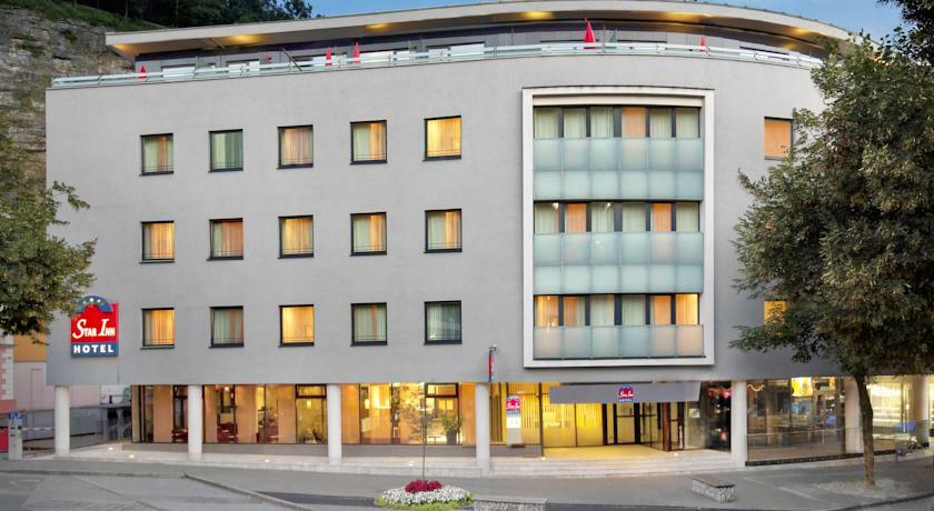 Fourside Hotel Salzburgo Exterior foto